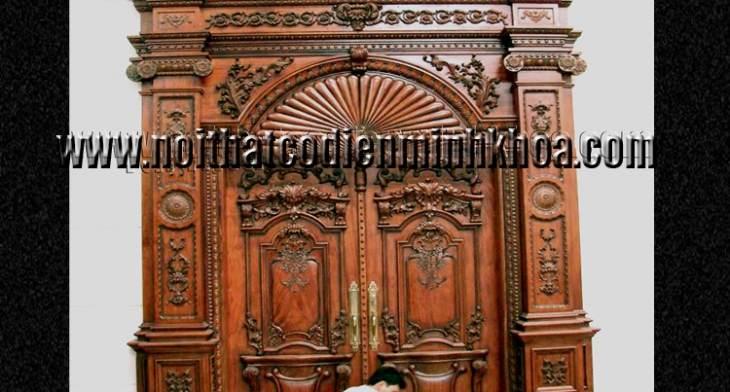Cửa mặt tiền cổ điển - MT011N