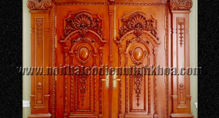 Cửa mặt tiền cổ điển - MT011N