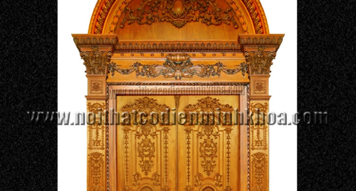 Cua mat tien co dien - MT012N
