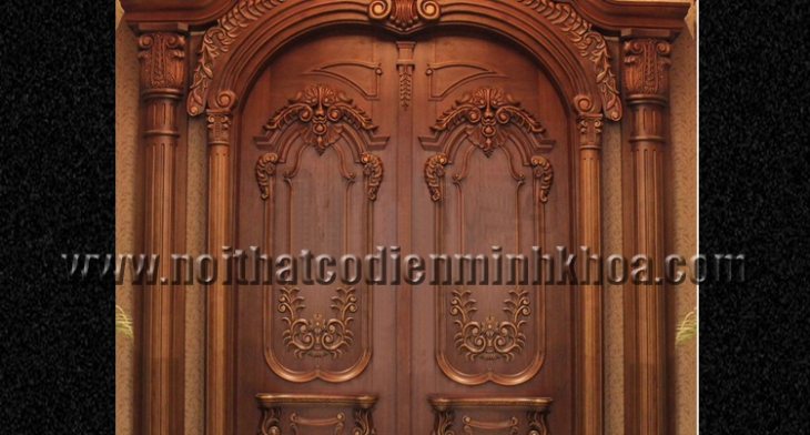 Cửa mặt tiền cổ điển - MT013N