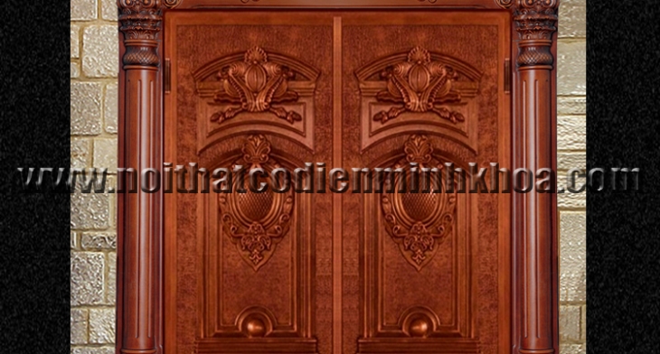 Cửa mặt tiền cổ điển - MT015N
