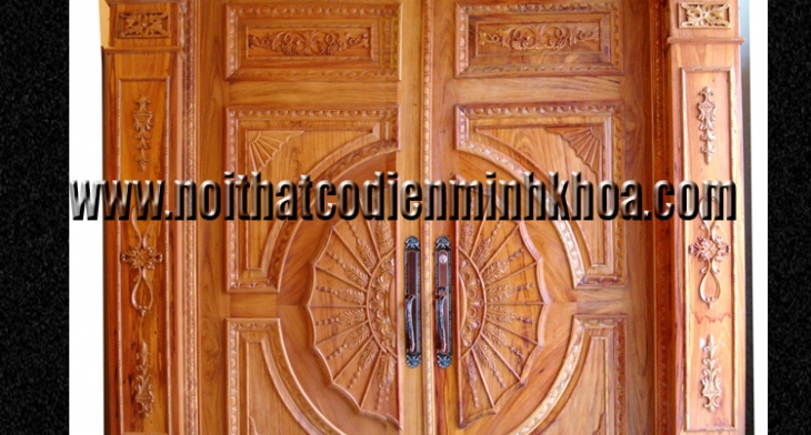 Cửa mặt tiền cổ điển - MT015N