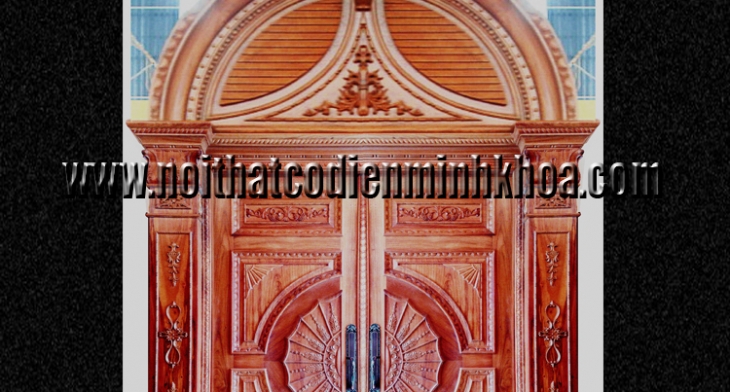 Cửa mặt tiền cổ điển - MT015N