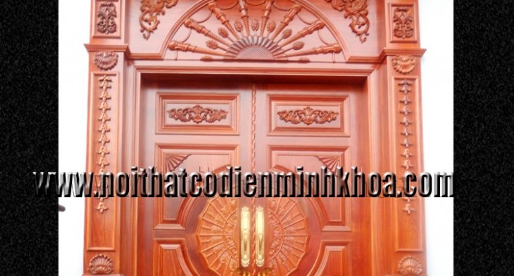 Cua mat tien co dien - MT025N