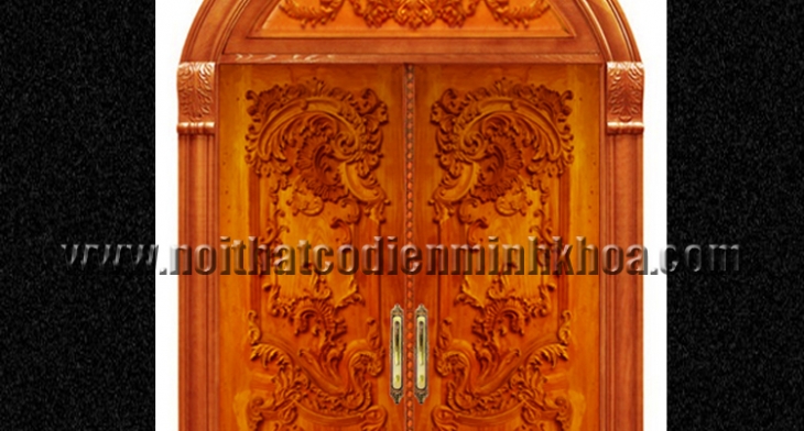 Cua mat tien co dien - MT027N