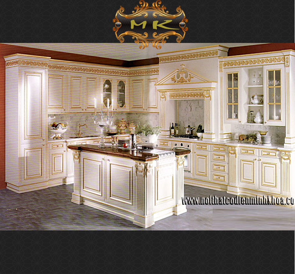 Bếp Cổ Điển - MS:14 bep-co-dien-ms14